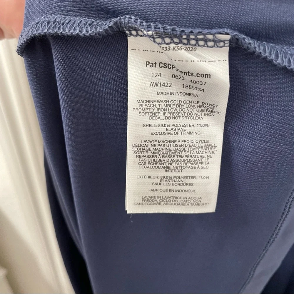 Columbia Deep Blue Sleeveless Midi Dress - Picture 8 of 8